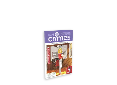 Produktgrafik des Krimispiels MiniCrimes - Unsichtbarer Eindringling