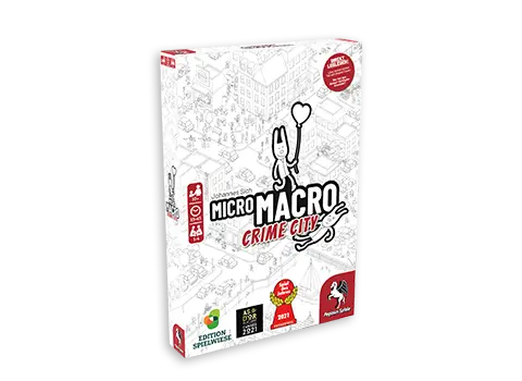 2020-2017 Produktgrafik des Brettspiels MicroMacro: Crime City