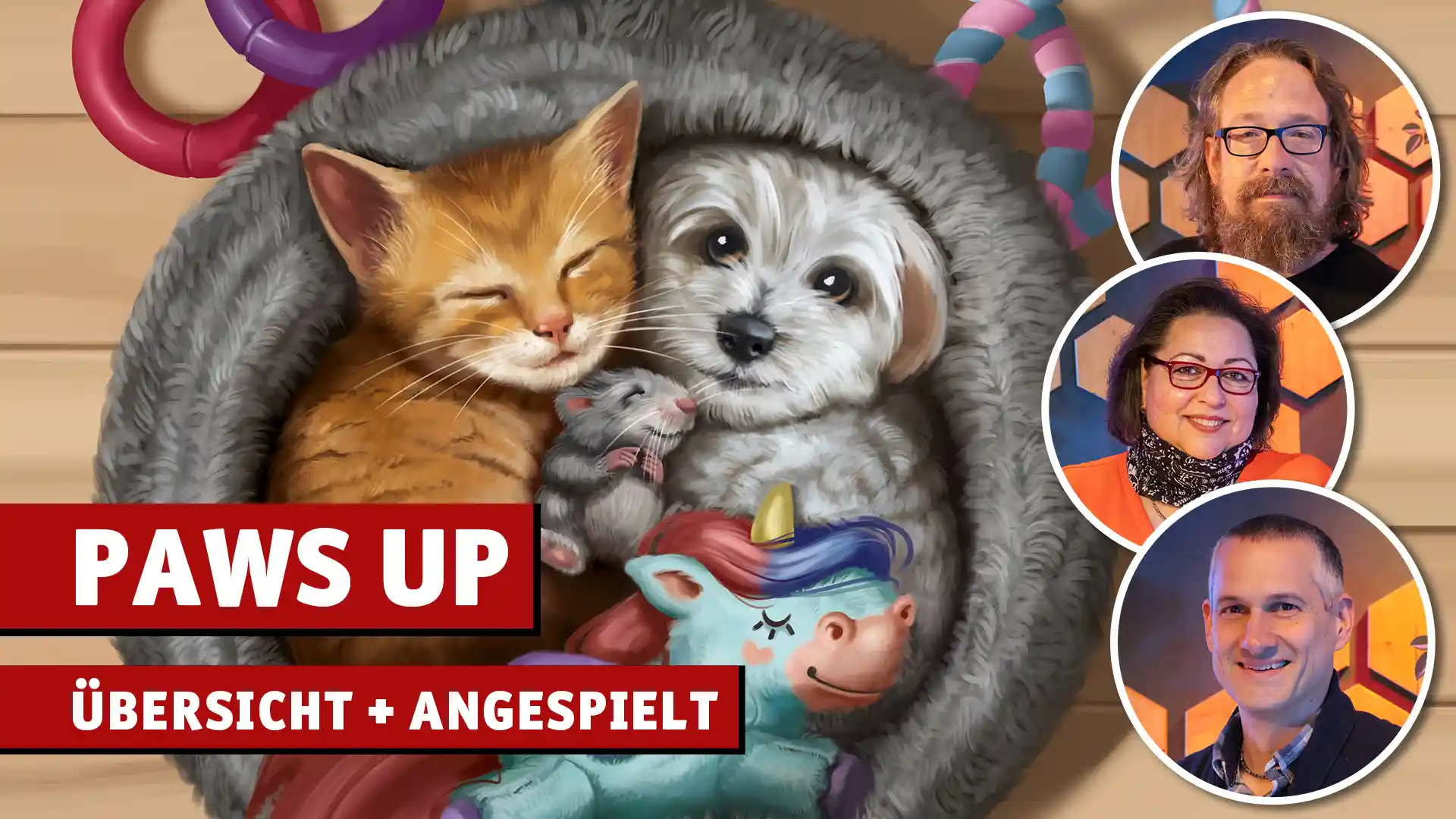 Thumbnail für Übersichtsvideo zum Kartenspiel Paws Up