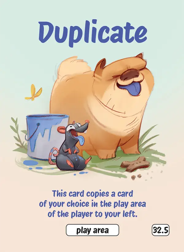 Card 32,5 of the Card Game DONE I AM