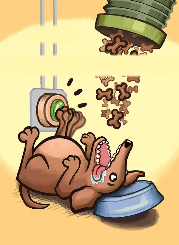 Illustrationen der Karte 42,5 des Kartenspiels FERTIG ICH HABE