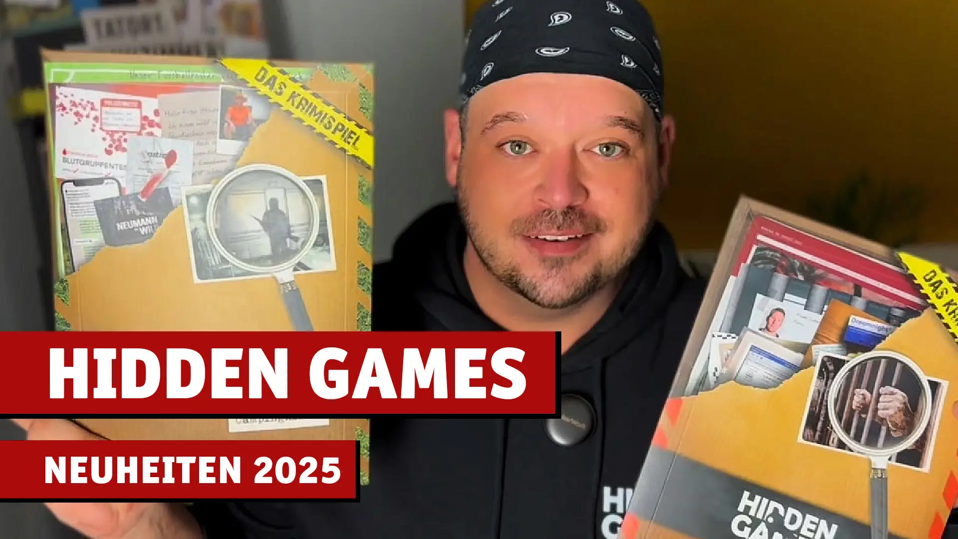 Thumbnail für Übersichtsvideo zu den Hidden Games Neuheiten 2025