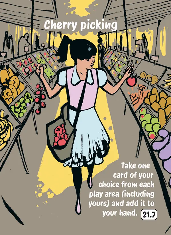 Card 21,7 of the Card Game DONE I AM