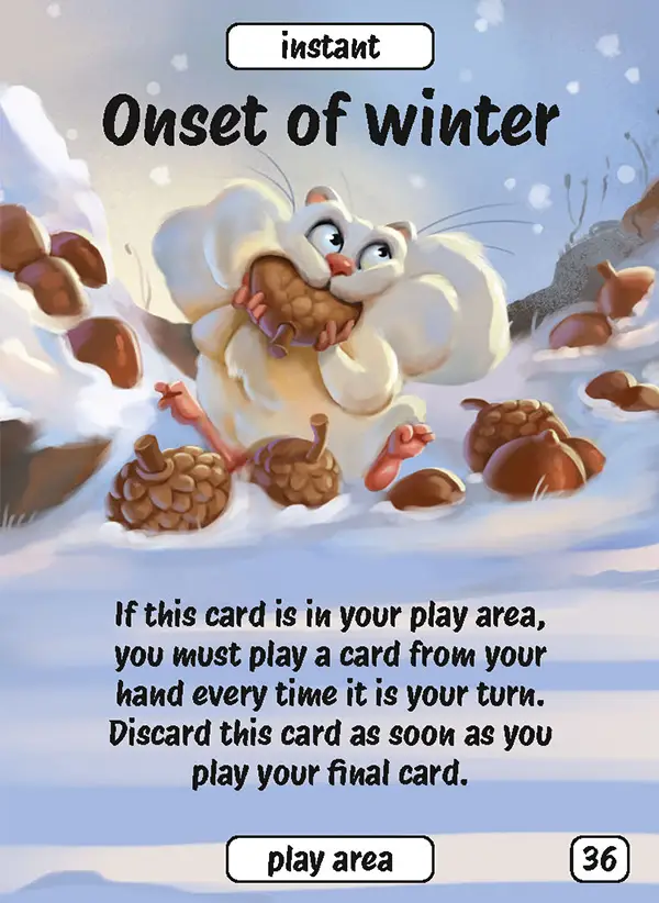 Card 36 of the Card Game I AM DONE