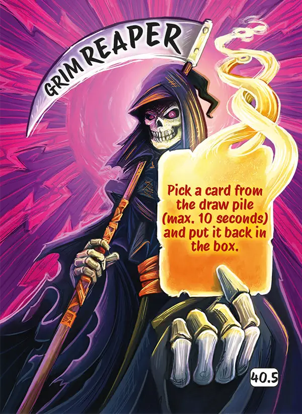 Card 40,5 of the Card Game DONE I AM