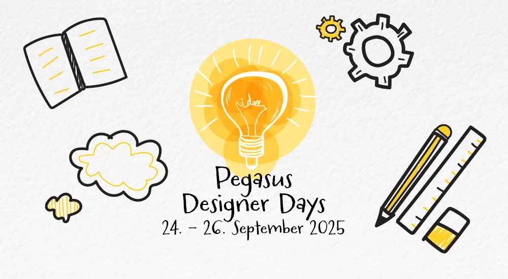 Pegasus Designer Days von 24.-26. September 2025