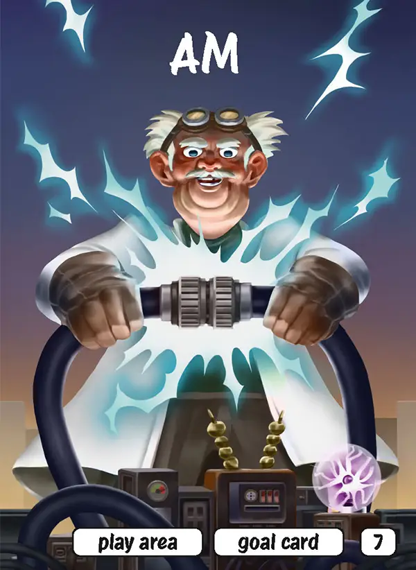 Card 7 of the Card Game I AM DONE