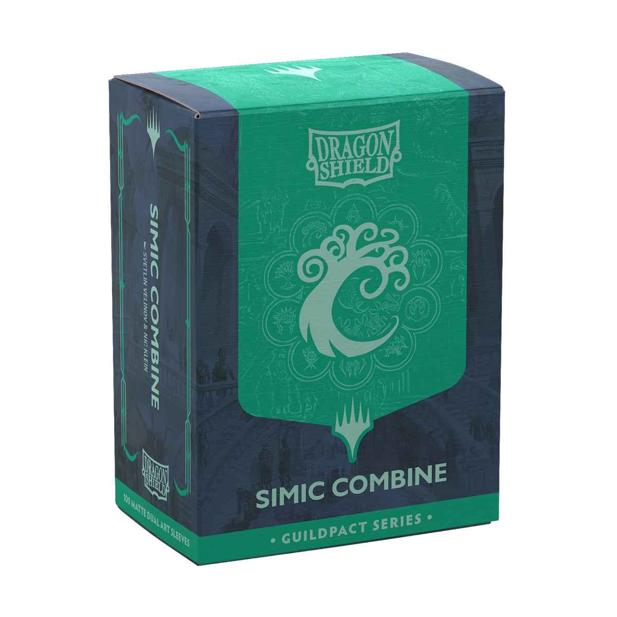 Dragon Shield: Dual Matte Art Sleeves – Guildpact Series - Simic Combine