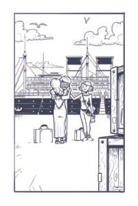 Grafik aus dem Spiel Der rote Faden – Im Schatten des Tigers, Rückkehr