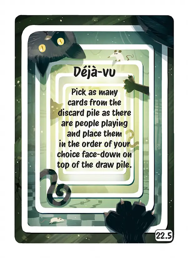 Card 22,5 of the Card Game DONE I AM