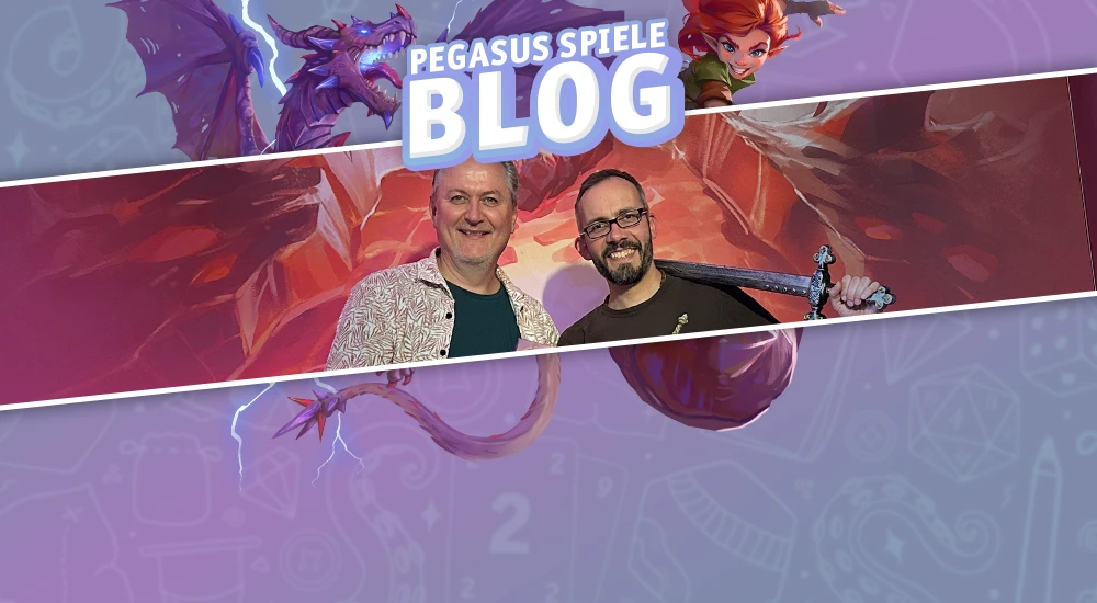 Mehr lesen Brettspielautoren Michael Palm & Lukas Zach mit ihrem Spiel Boss Fighters QR