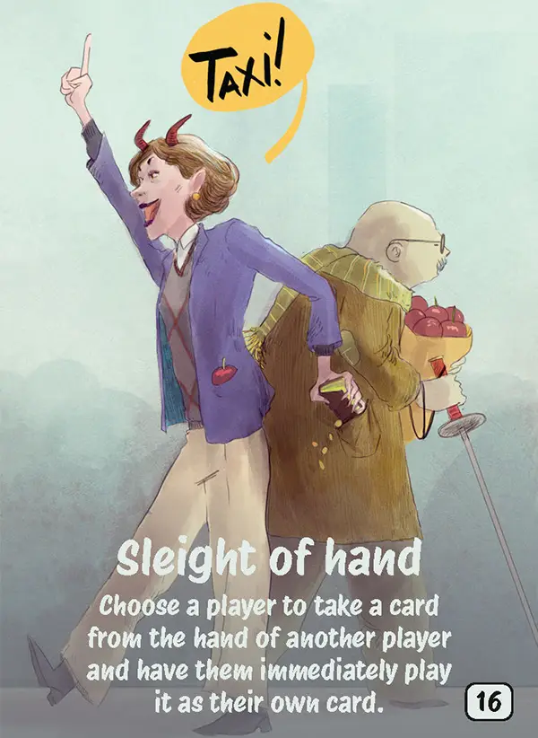 Card 16 of the Card Game I AM DONE