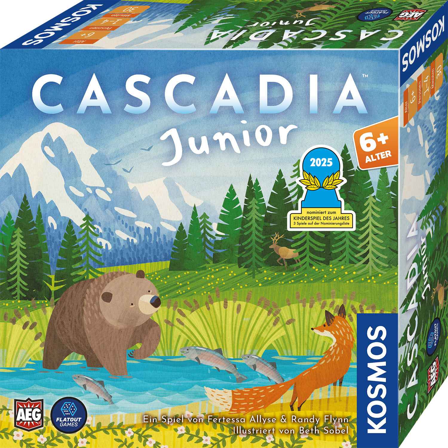 Cascadia – Junior *Nominiert Kinderspiel des Jahres 2025*