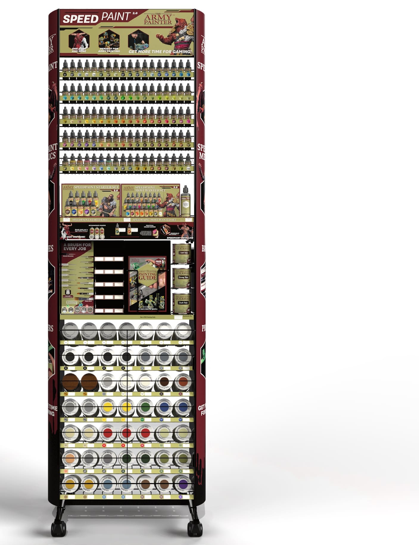 Army Painter - Army Painter Speedpaint & Colour Primer Rack *2024*