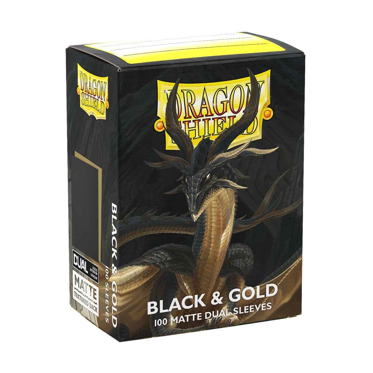 Dragon Shield: Matte Dual – Black & Gold
