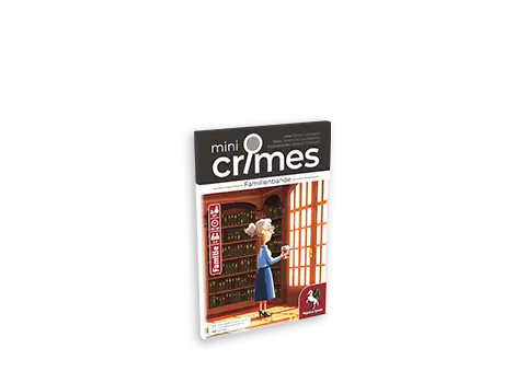 MiniCrimes – Familienbande Produktgrafik des Krimispiels MiniCrimes - Familienbande