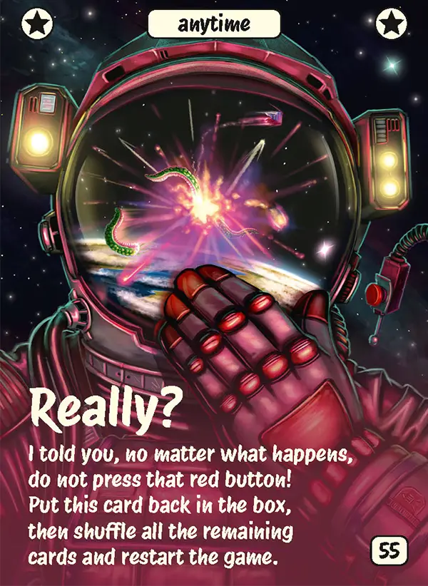 Card 55 of the Card Game I AM DONE
