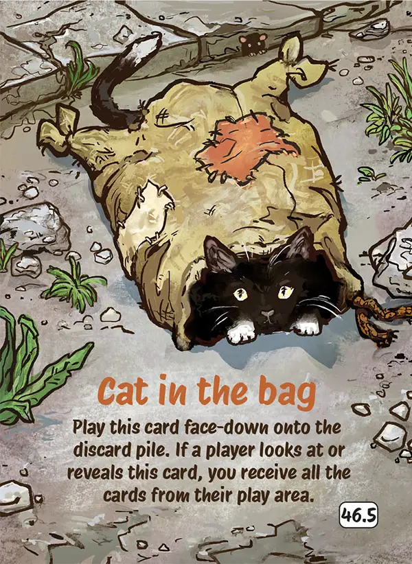 Card 46,5 of the Card Game DONE I AM