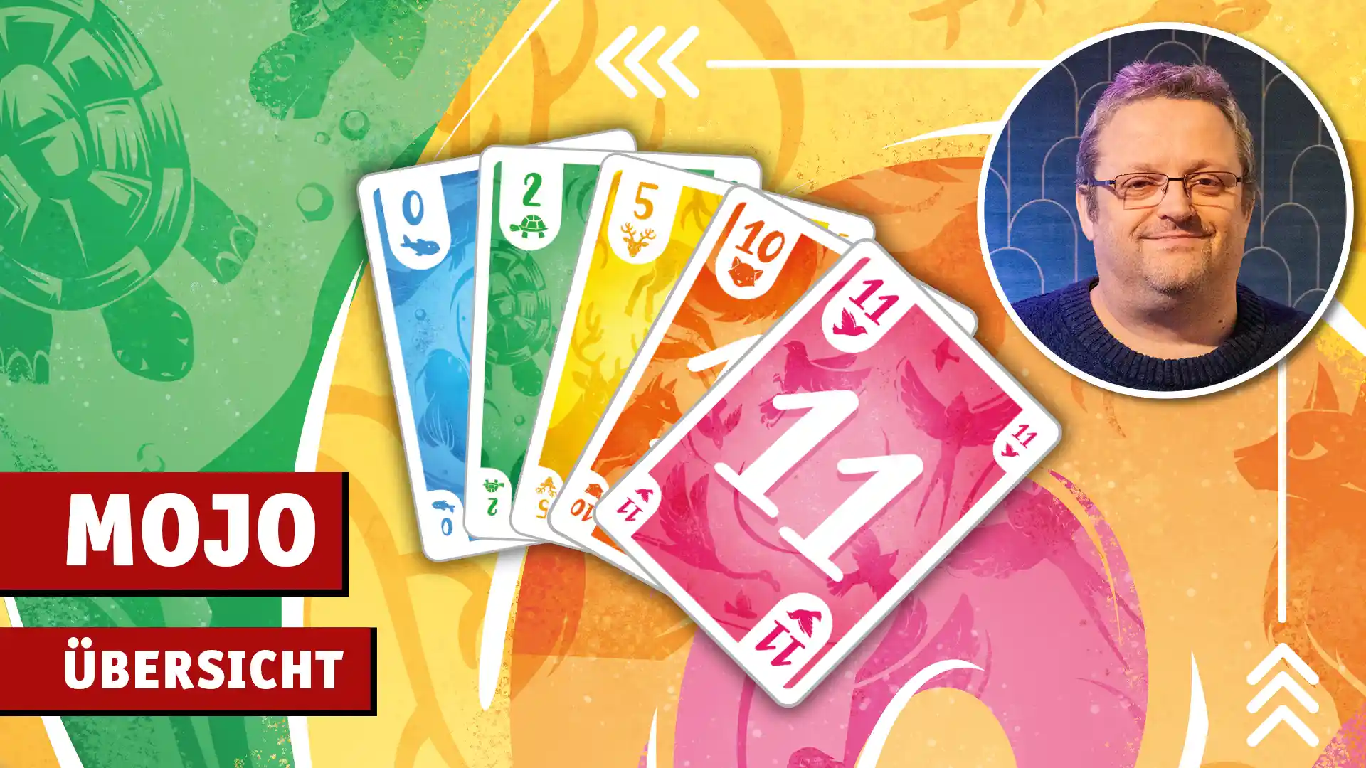 Thumbnail für Übersichtsvideo zum Kartenspiel Mojo