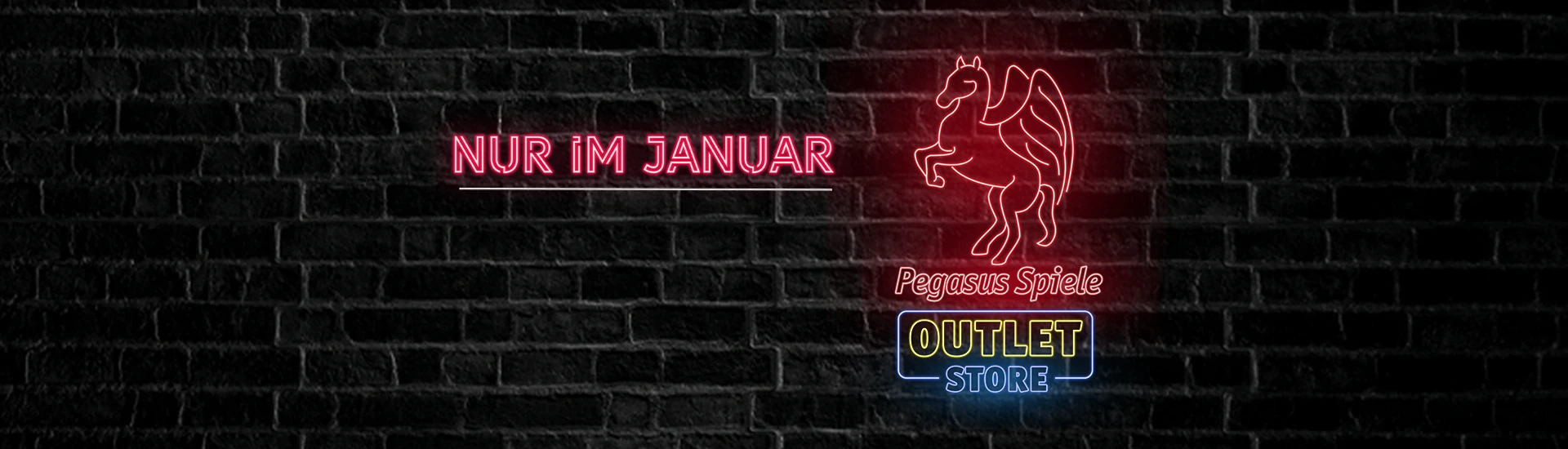 Nur im Januar im Pegasus Spiele Outlet-Store