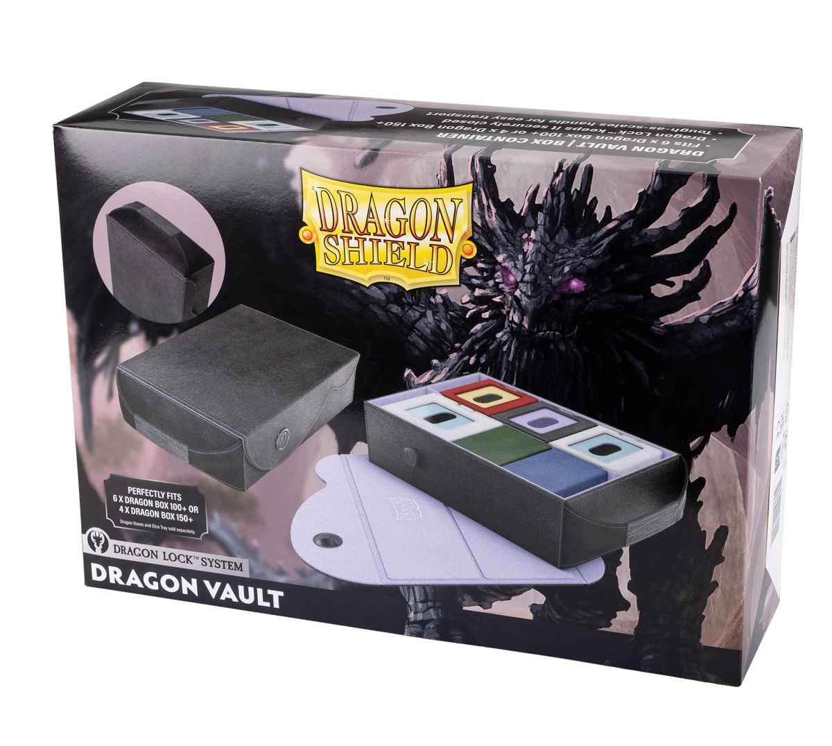 Dragon Shield: Dragon Vault – Black & Lilac
