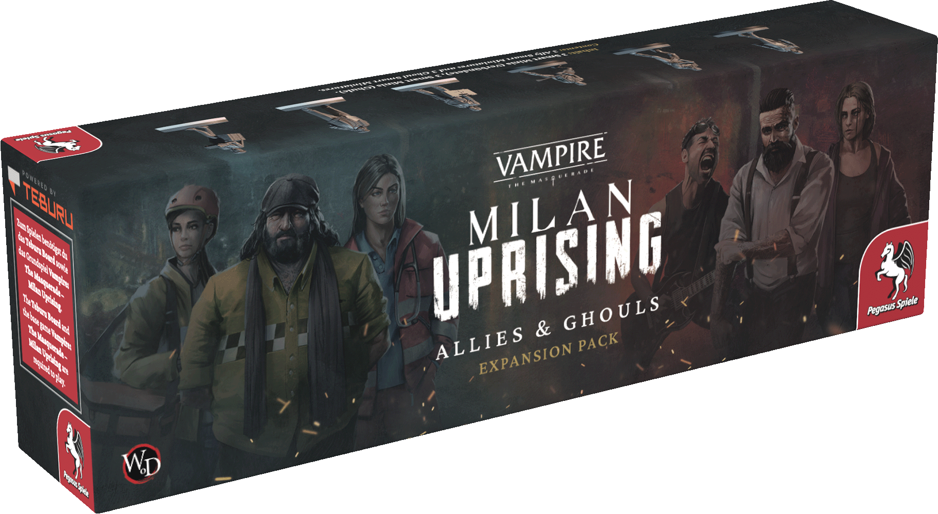 Teburu: Vampire: The Masquerade – Milan Uprising: Allies & Ghouls [Erweiterung]