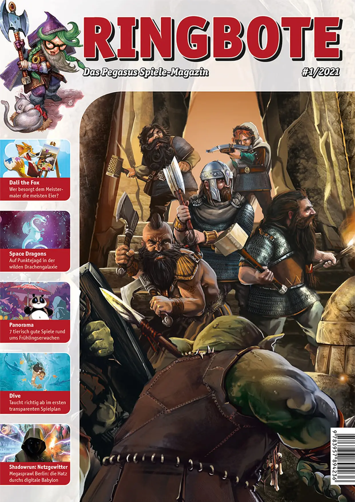 Cover des Ringbote Magazins Ausgabe 1-2021