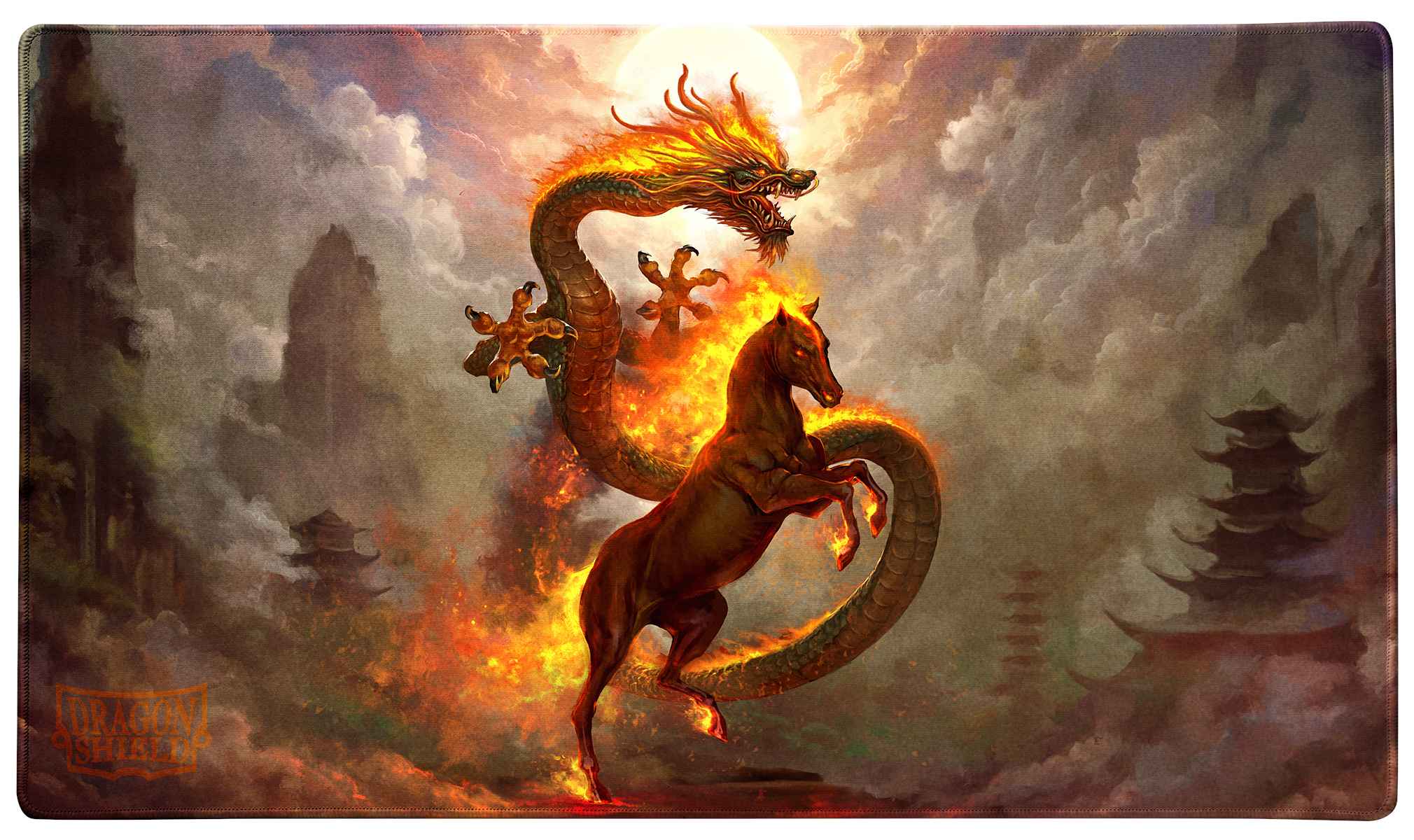 Dragon Shield: Playmat Fire Horse 2026