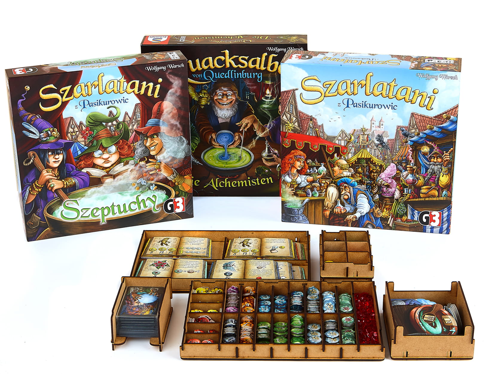 Insert: The Quacks of Quedlinburg + Expansions