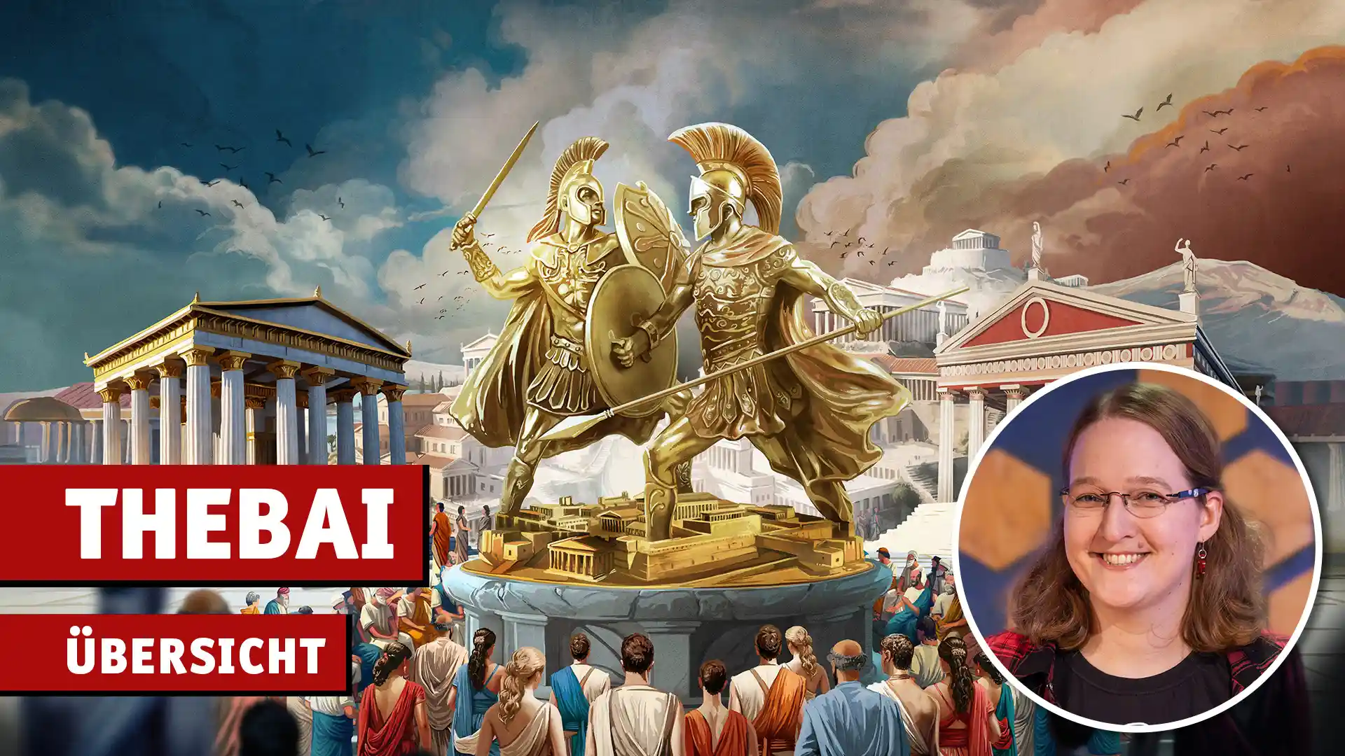 Thumbnail für Übersichtsvideo zum Brettspiel Thebai