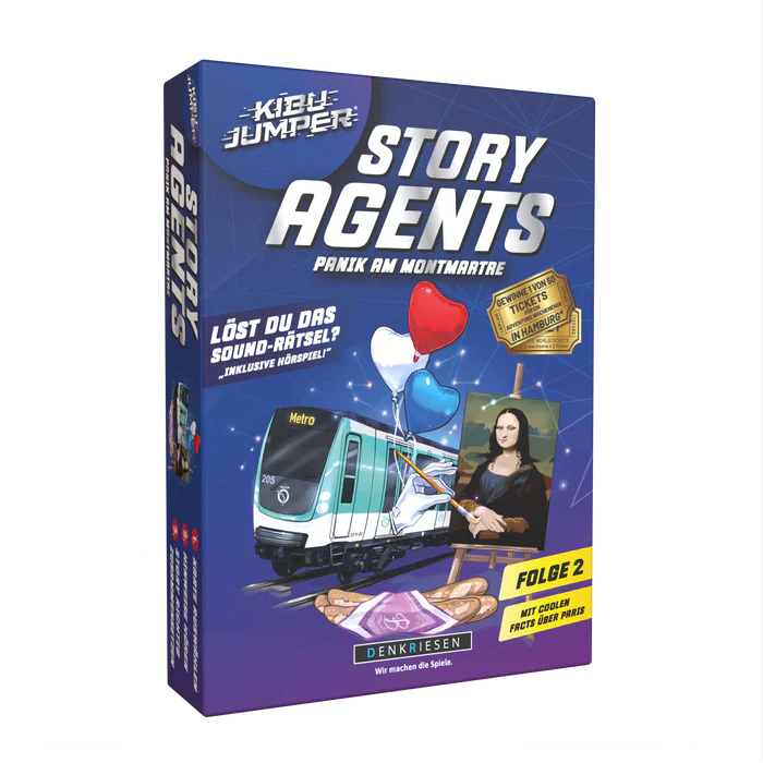 KIBU JUMPER: Story Agents - Paris - "Panik am Montmartre"