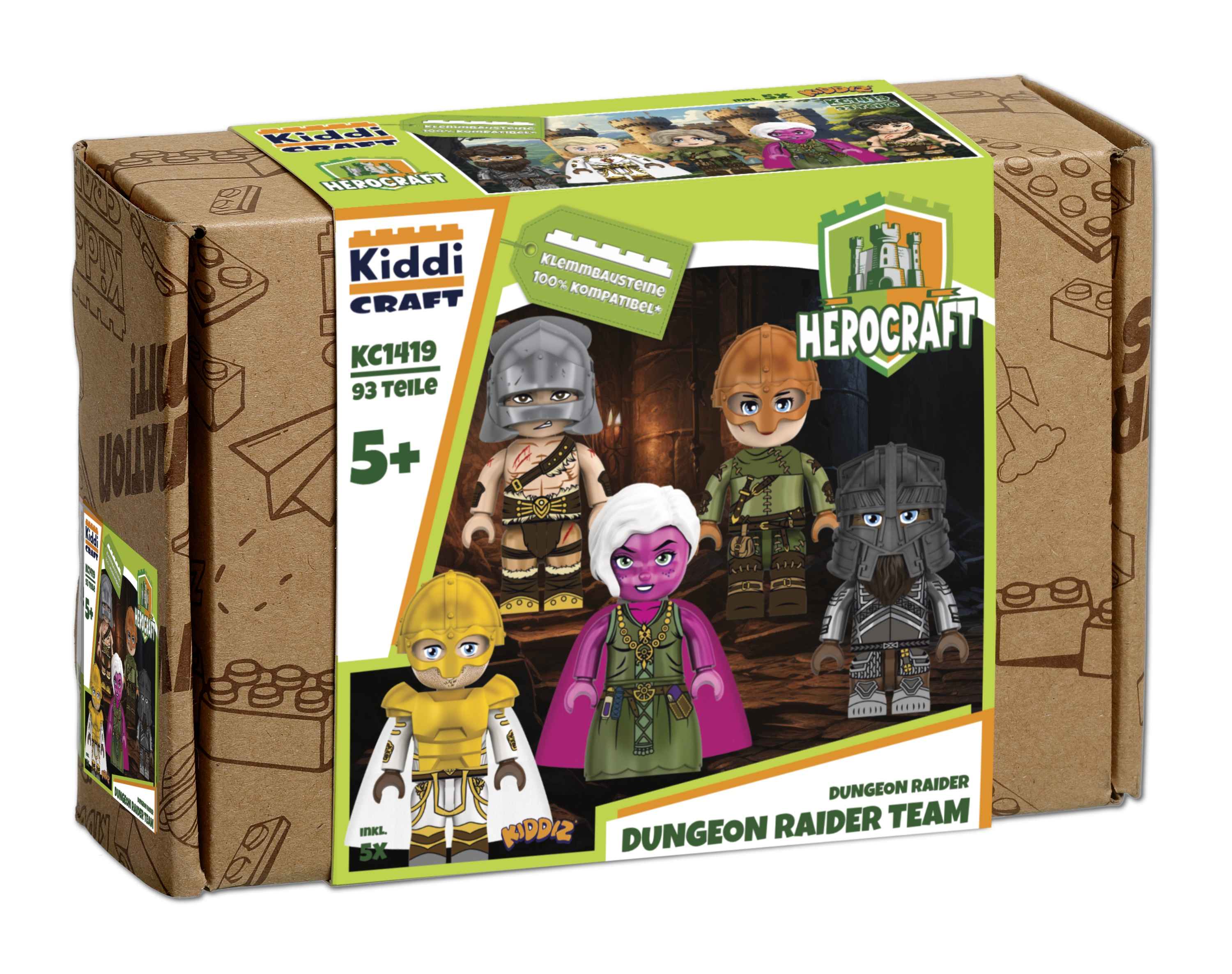 Kiddiz Figuren-Pack: Dungeon Raider
