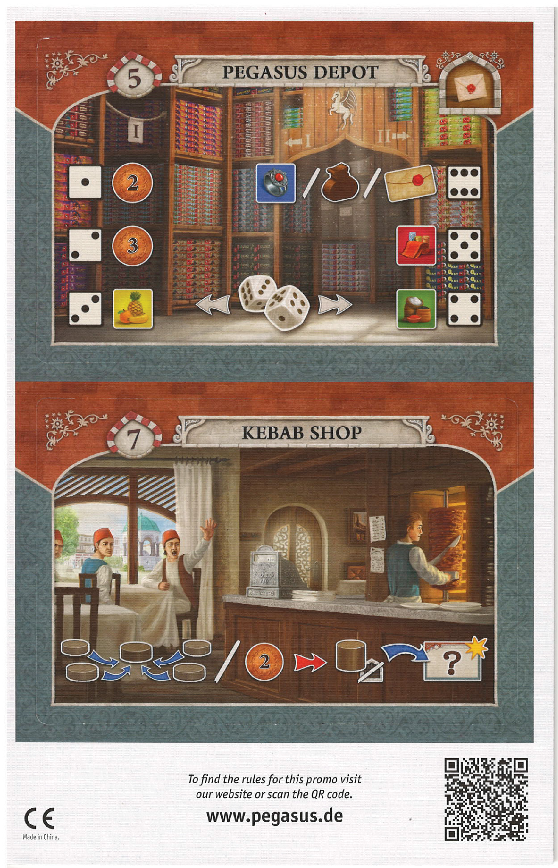 Istanbul Big Box: The Depot and Kebab Shop [Mini-Expansion]