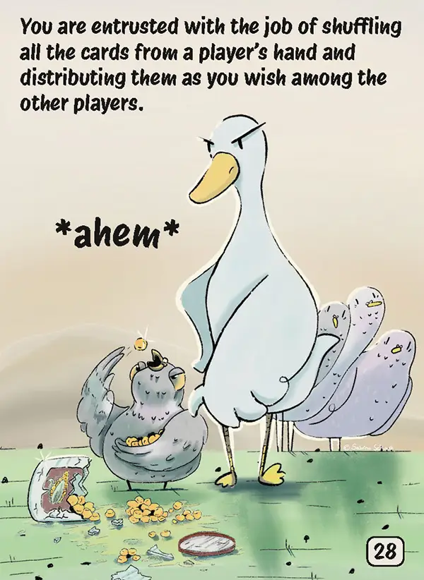 Card 28 of the Card Game I AM DONE