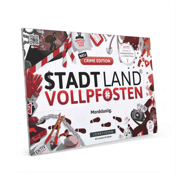 STADT LAND VOLLPFOSTEN – CRIME EDITION - Mordslustig - A4