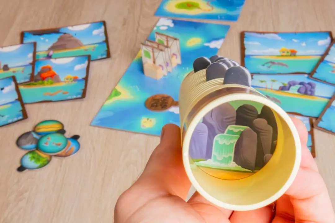 Glasses of the Board Game Captain Look