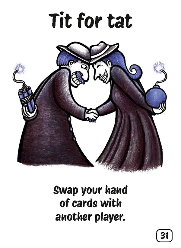 Card 31 of the Card Game I AM DONE