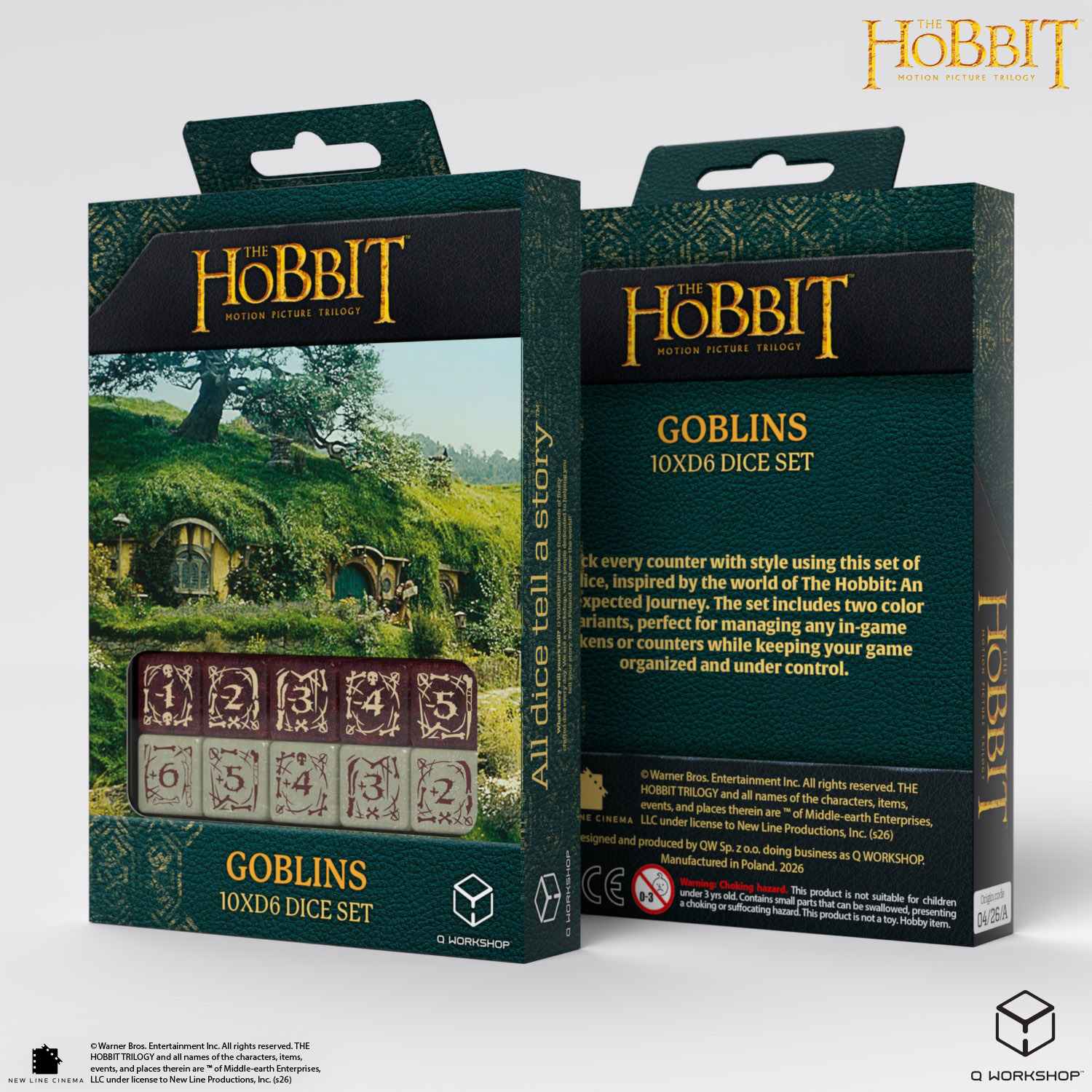 The Hobbit TCG 10x D6 - Goblins