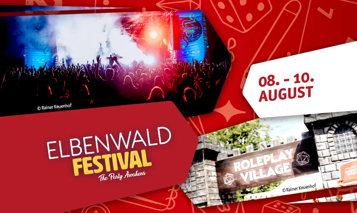 Pegasus Spiele auf dem Elbenwald Festival 8.-10. August