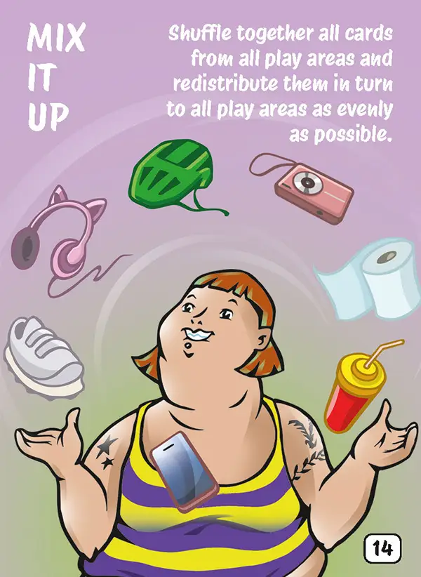 Card 14 of the Card Game I AM DONE