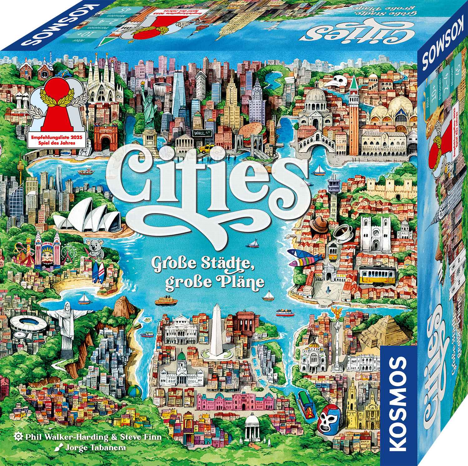 Cities *Empfohlen Spiel des Jahres 2025* Cities *Empfohlen Spiel des Jahres 2025*
