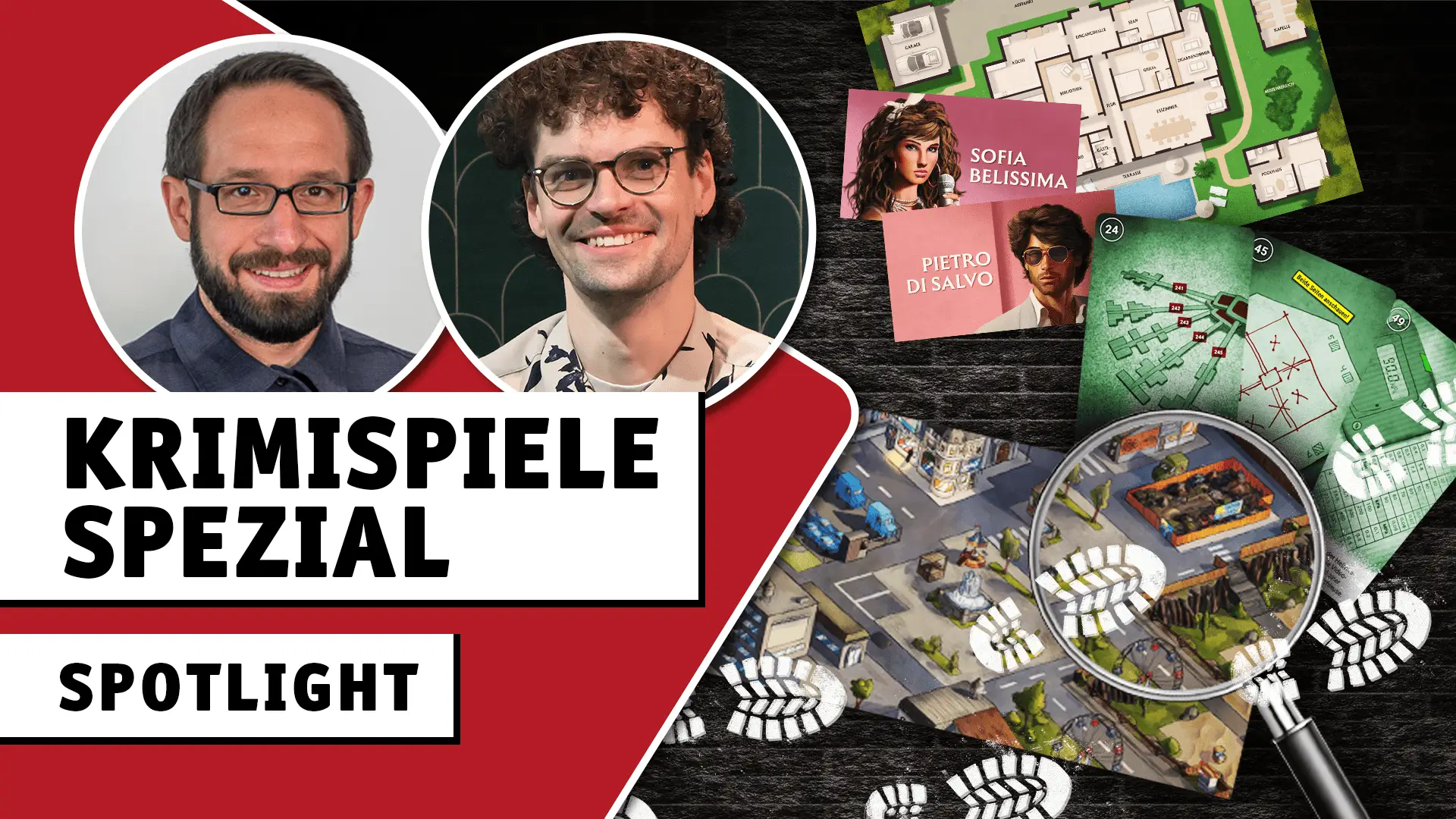Thumbnail zum YouTube-Video Krimispiele Spezial Spotlight