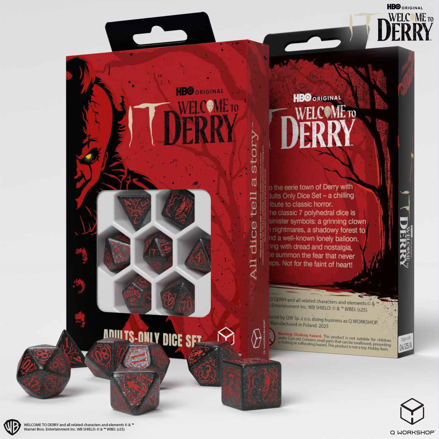 It. Welcome to Derry. Adults-only dice set.