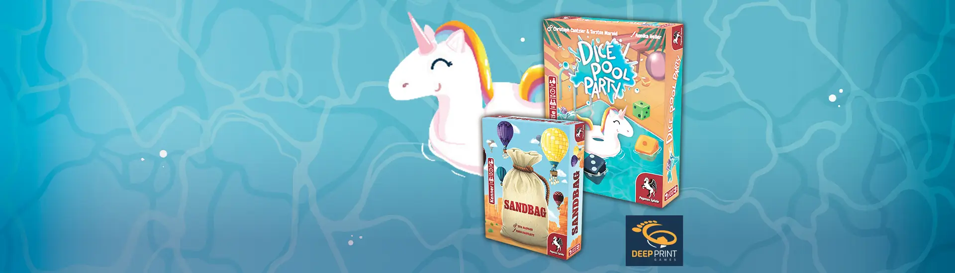 Dice Pool Party and Sandbag Product Photos