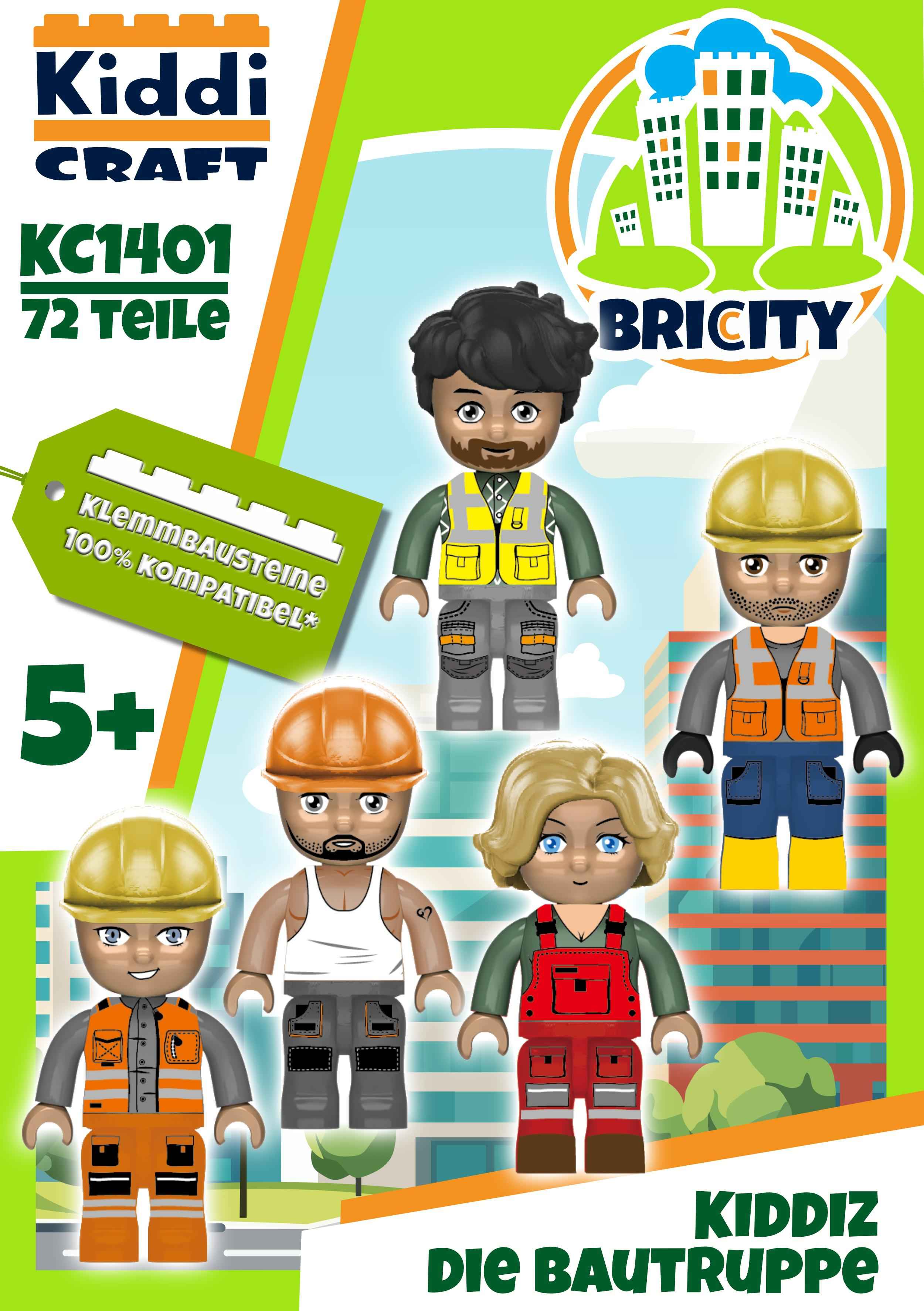 Bricity KIDDIZ Figuren-Pack Bautruppe