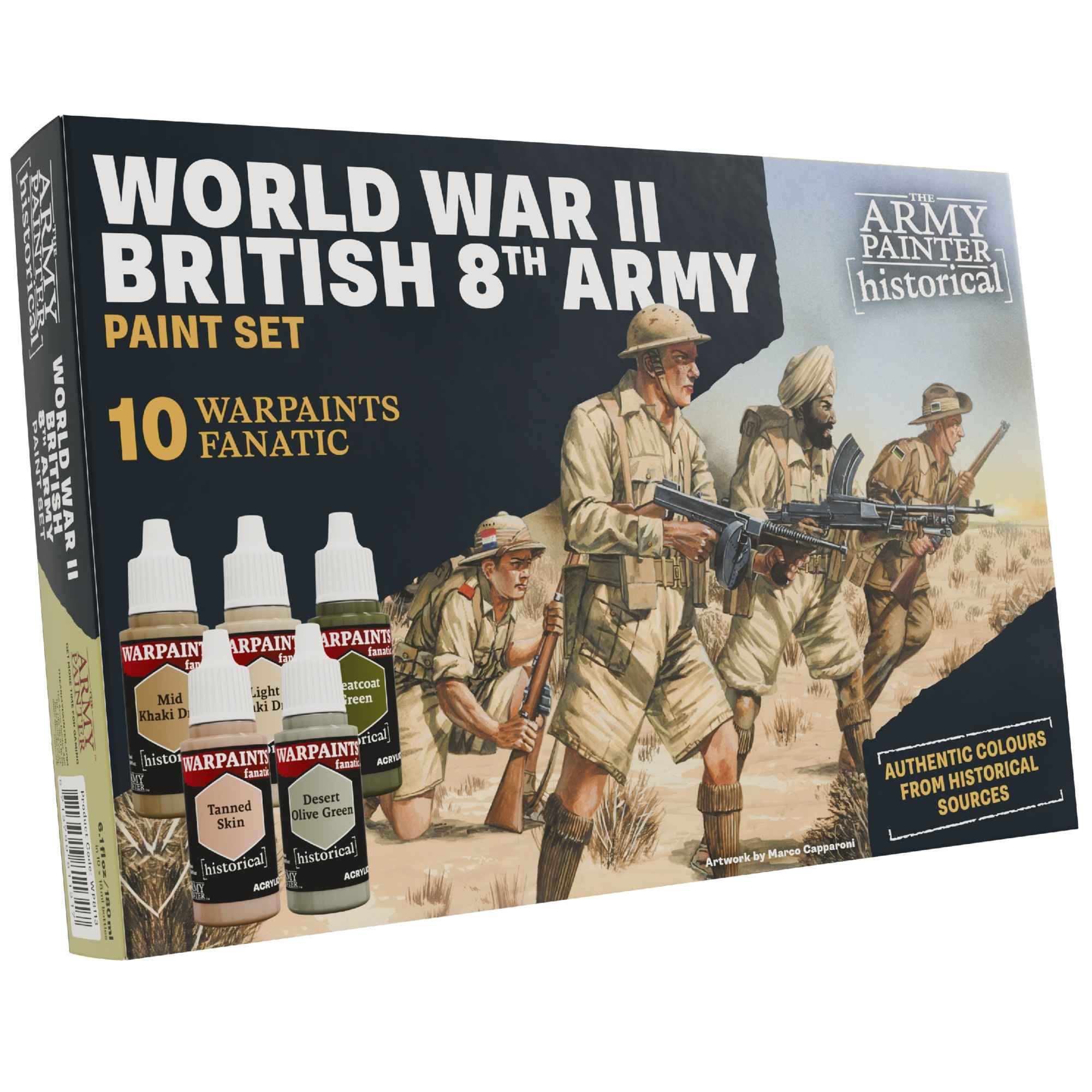 Army Painter – Historical: WWII British 8th Army Paint Set