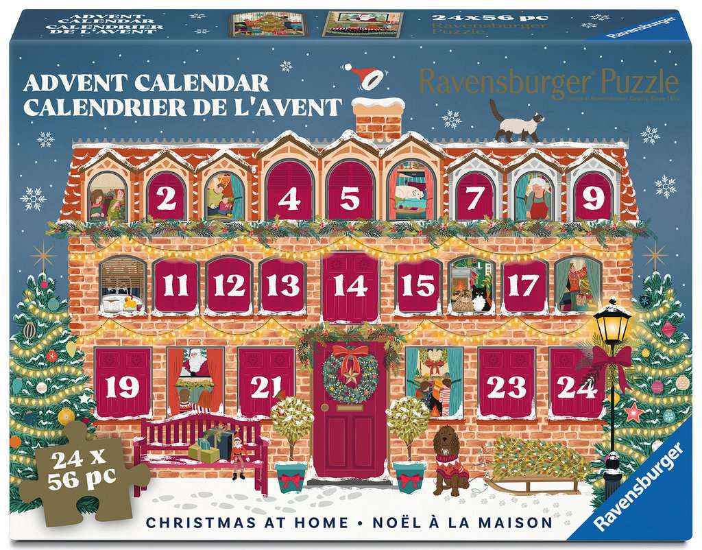 Puzzle Advent Kalender – Christmas at Home
