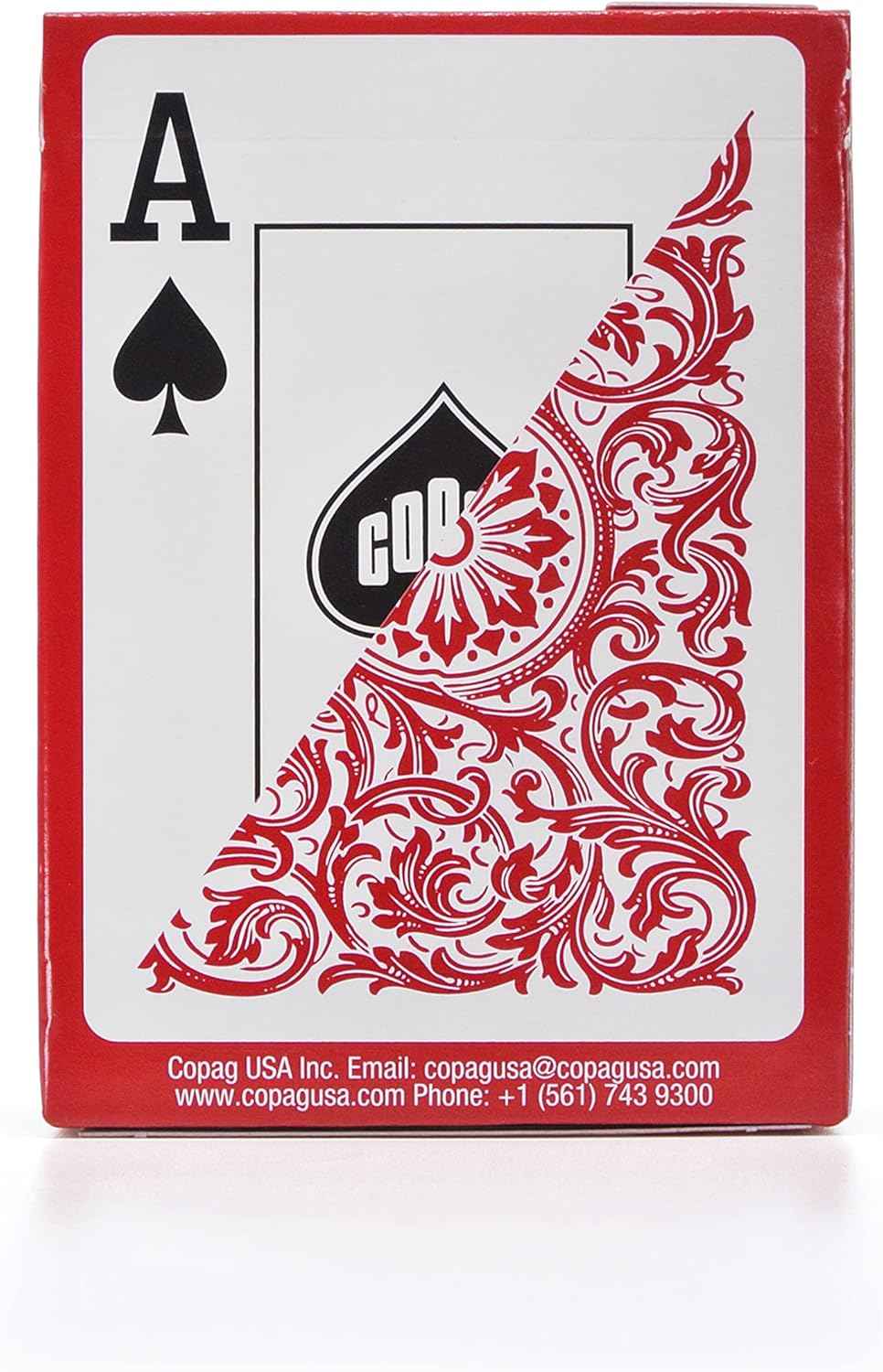 COPAG Elite - Jumbo Face - 2 index - Red Single-Deck