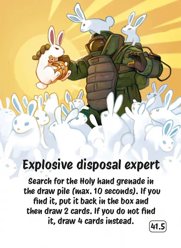 Card 41,5 of the Card Game DONE I AM