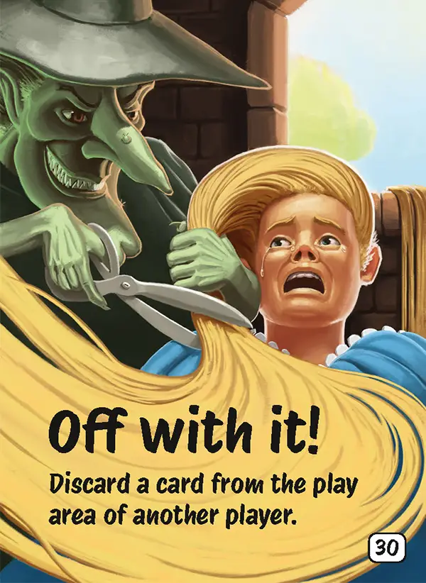 Card 30 of the Card Game I AM DONE